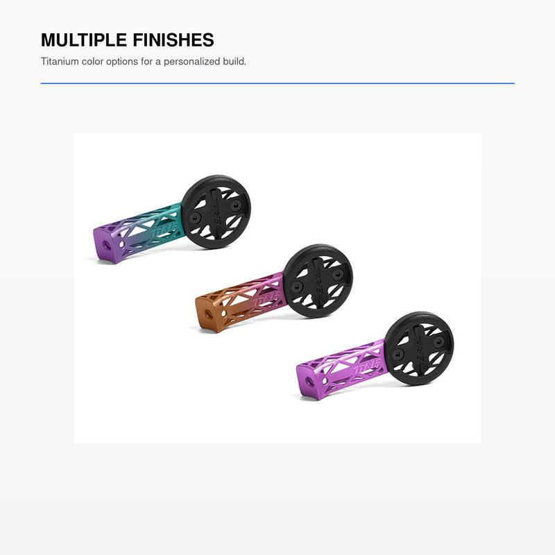 Titanium Computer Mount for THM Frontale & Tibia