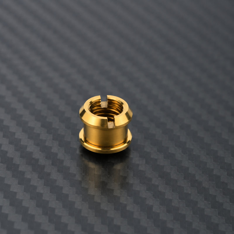 M8 x 10 Titanium Double Chainring Bolt Set - Gold