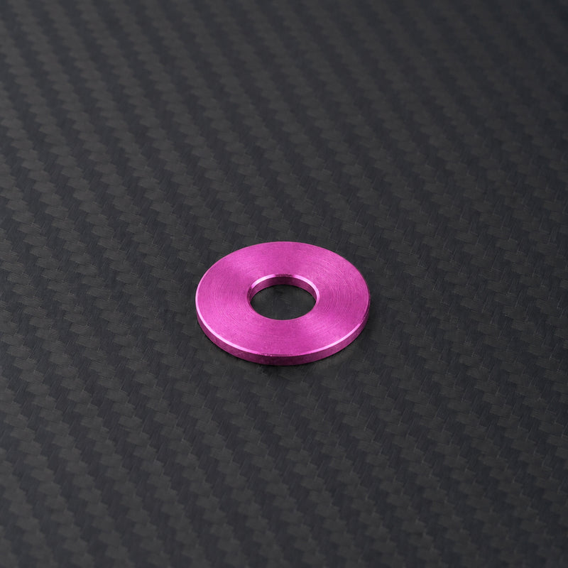 M5 Titanium Flat Washer - Magenta