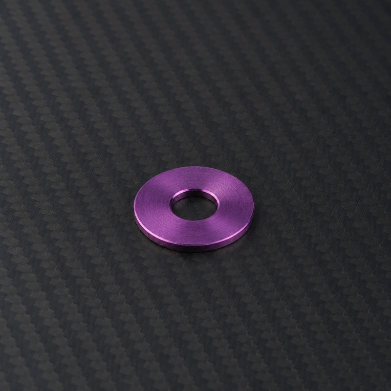 M5 Titanium Flat Washer - Purple