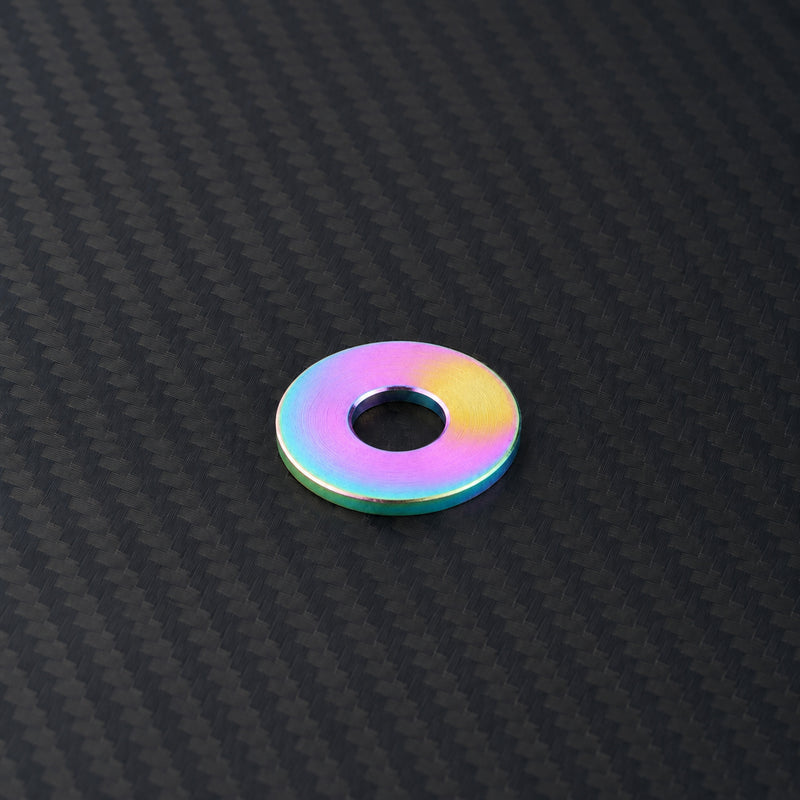 M5 Titanium Flat Washer - Rainbow