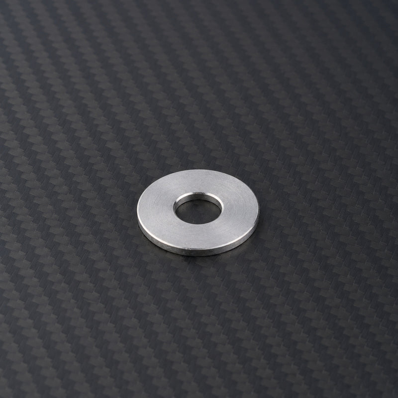M5 Titanium Flat Washer - Raw Titanium