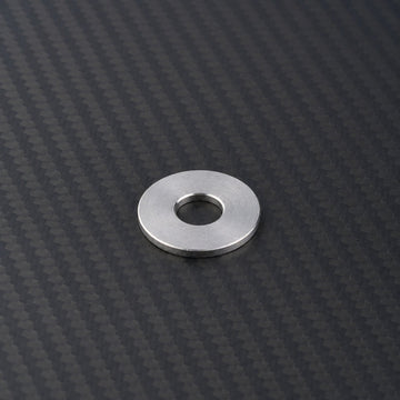 M5 Titanium Flat Washer - Raw Titanium