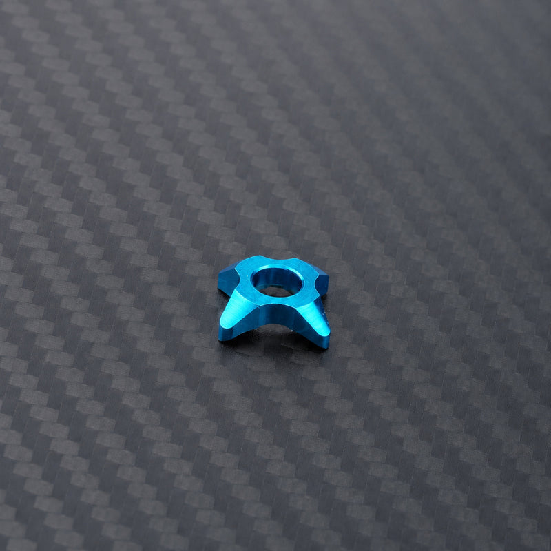 Shimano Direct Mount Front Derailleur Titanium Fixing Bolt - Aqua Blue