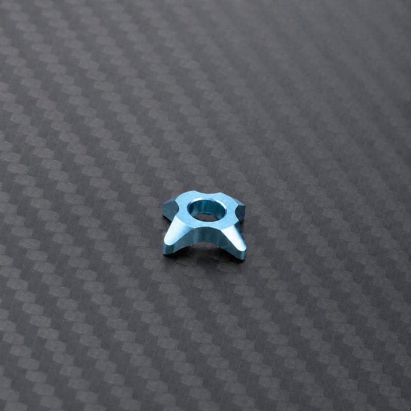 Shimano Direct Mount Front Derailleur Titanium Fixing Bolt - Ice Blue