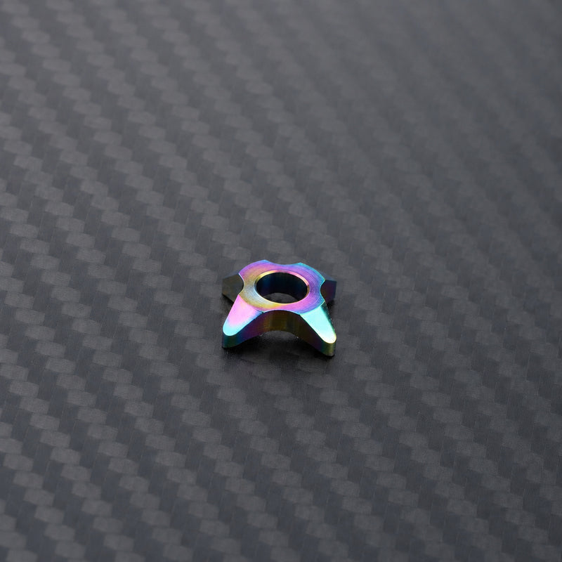 Shimano Direct Mount Front Derailleur Titanium Fixing Bolt - Rainbow