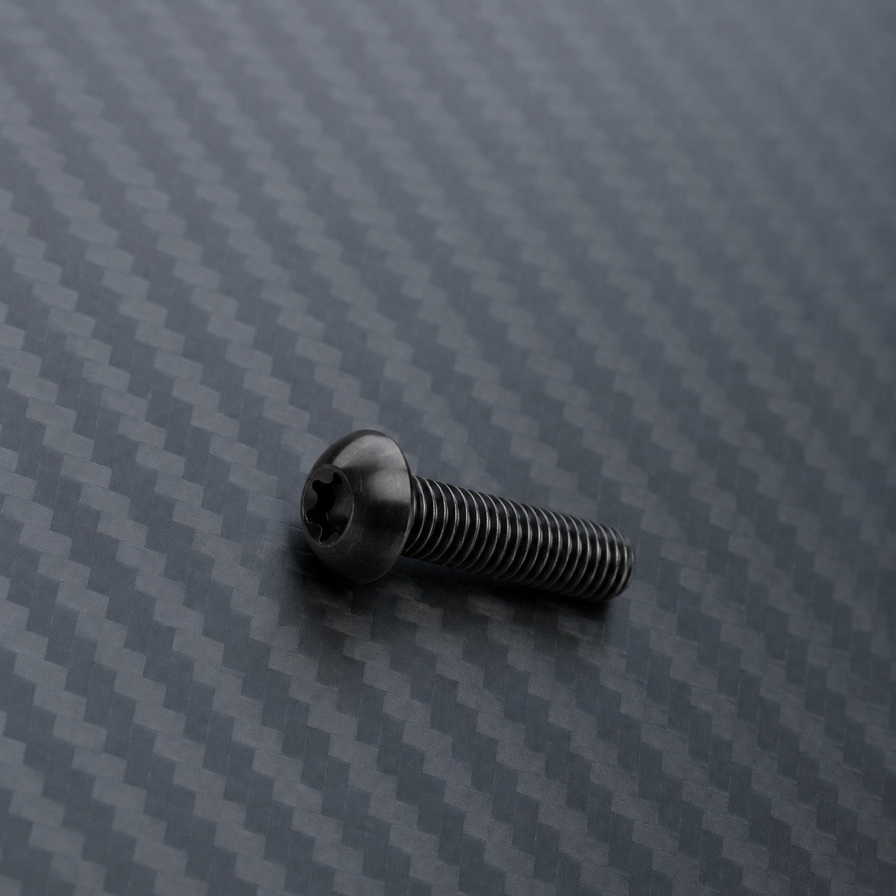 M8 Titanium Button Head Bolt – Black