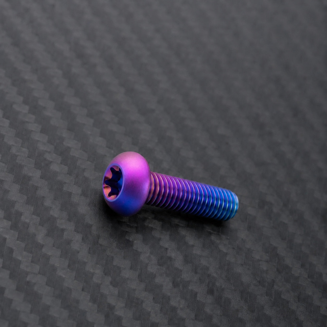M8 Titanium Button Head Bolt – Candy Matte