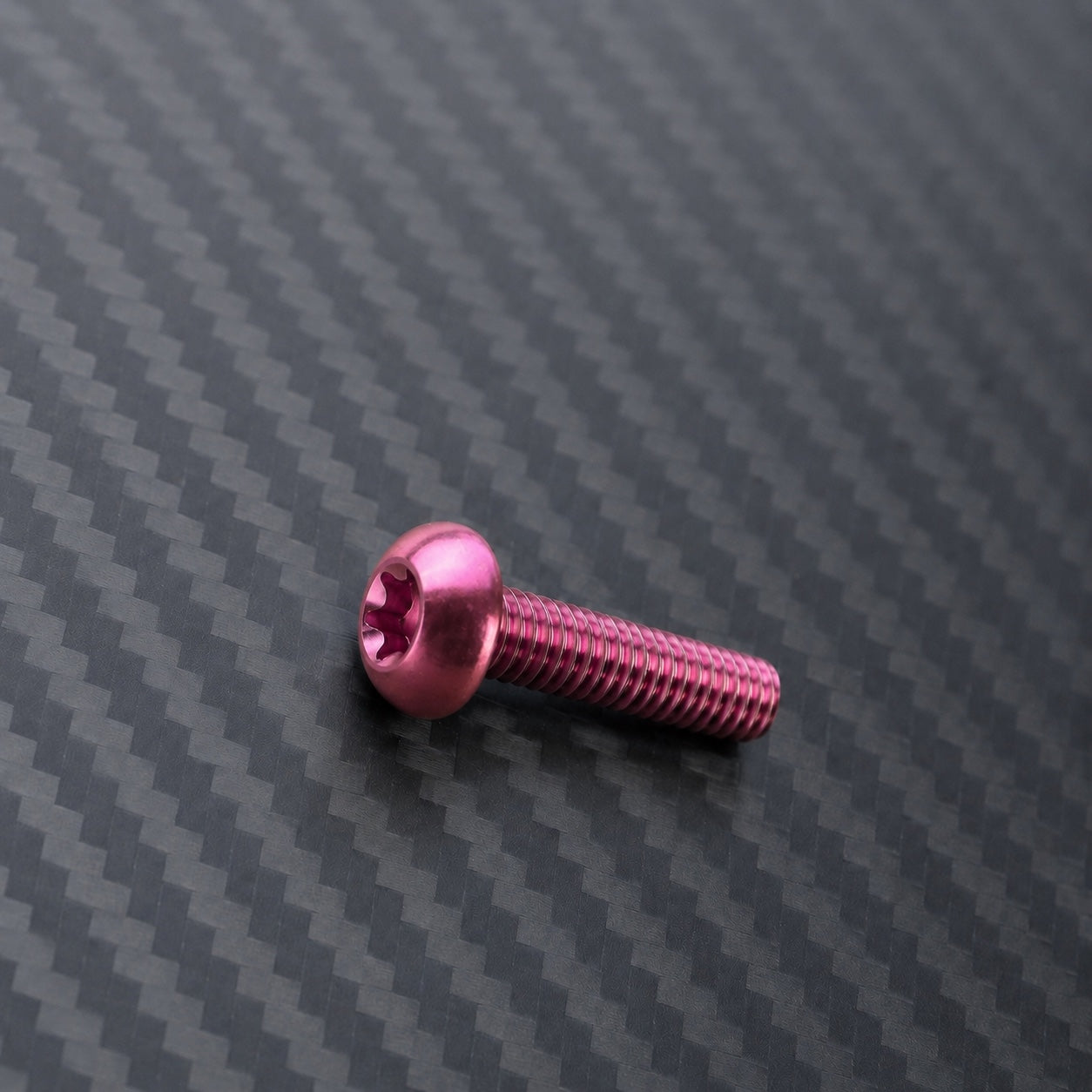 M8 Titanium Button Head Bolt – Champagne Pink