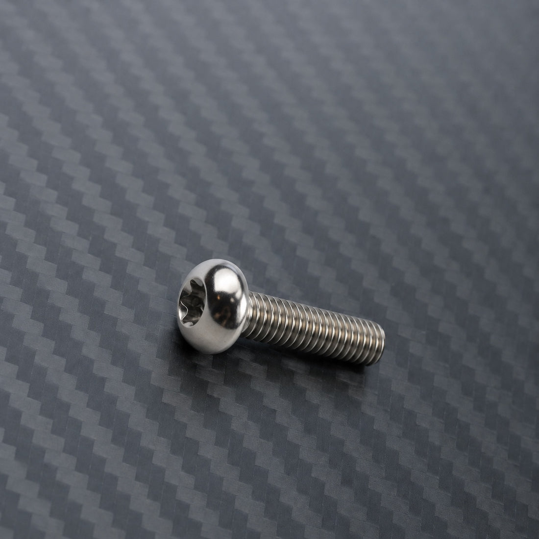 M8 Titanium Button Head Bolt – Raw Titanium