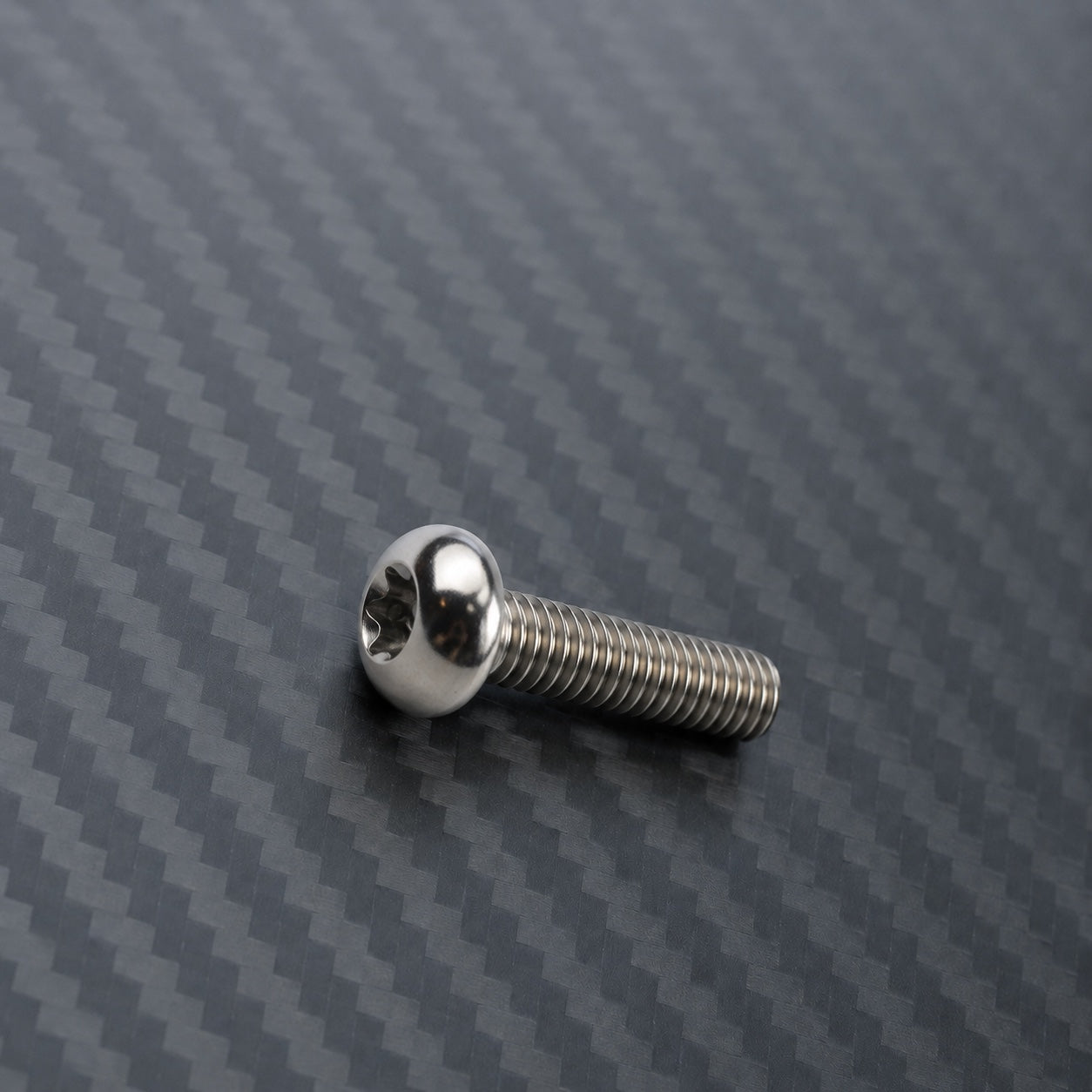 M8 Titanium Button Head Bolt – Raw Titanium