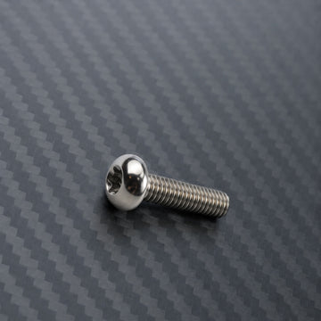 M8 Titanium Button Head Bolt – Raw Titanium