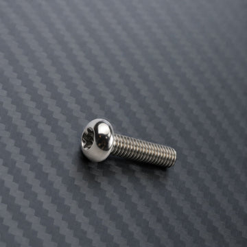 M5 Titanium Bottle Cage Bolt Set (12mm) - Raw