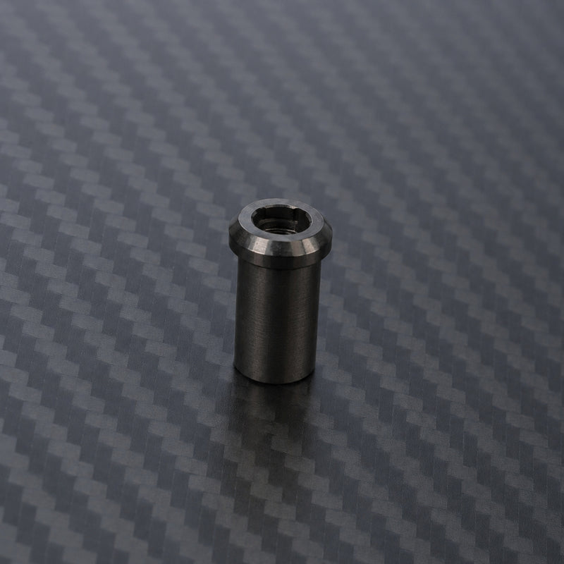 Titanium C-Clip Fixing Nut - Raw Titanium