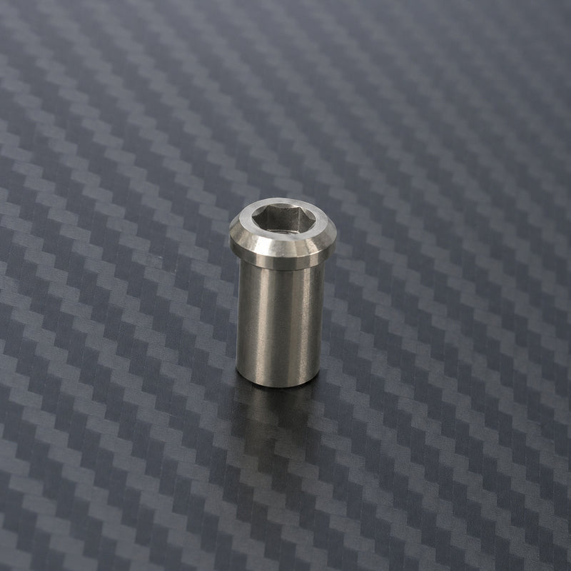 Titanium C-Clip Fixing Nut - Raw Titanium