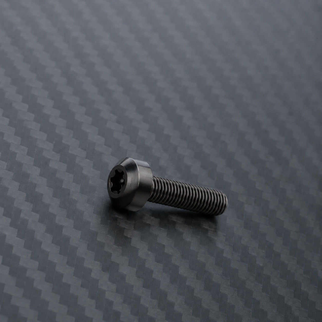 M10 Titanium Dome Head Bolt – Pitch 1.5 – Black