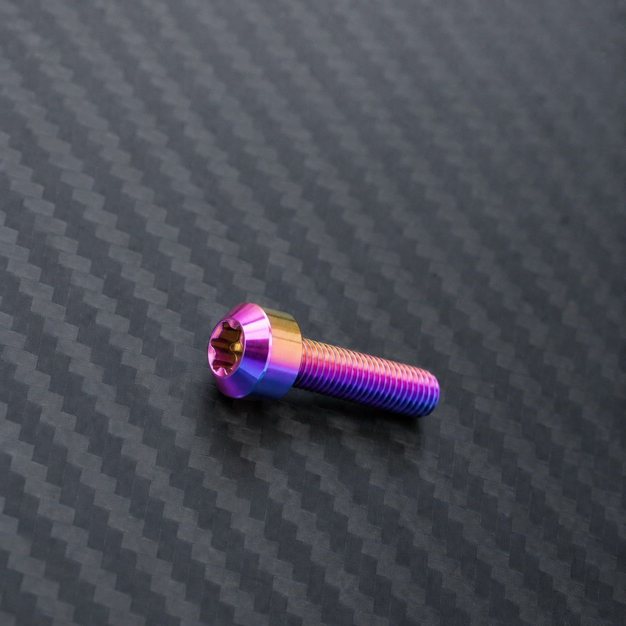M10 Titanium Dome Head Bolt – Pitch 1.5 – Candy Gloss