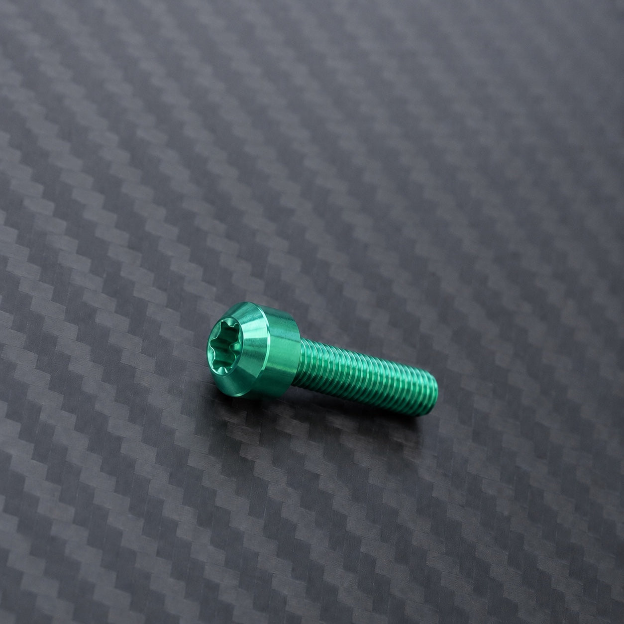 M10 Titanium Dome Head Bolt – Pitch 1.5 – Green