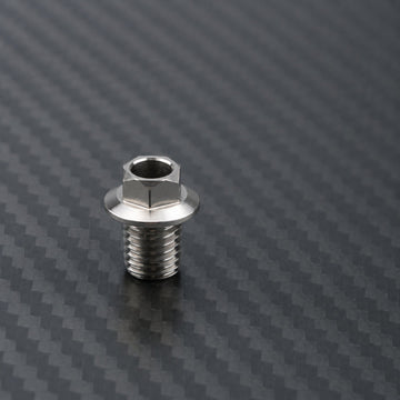 Titanium Brake Hose Bolt M9 Coarse for Shimano Road - Raw Titanium