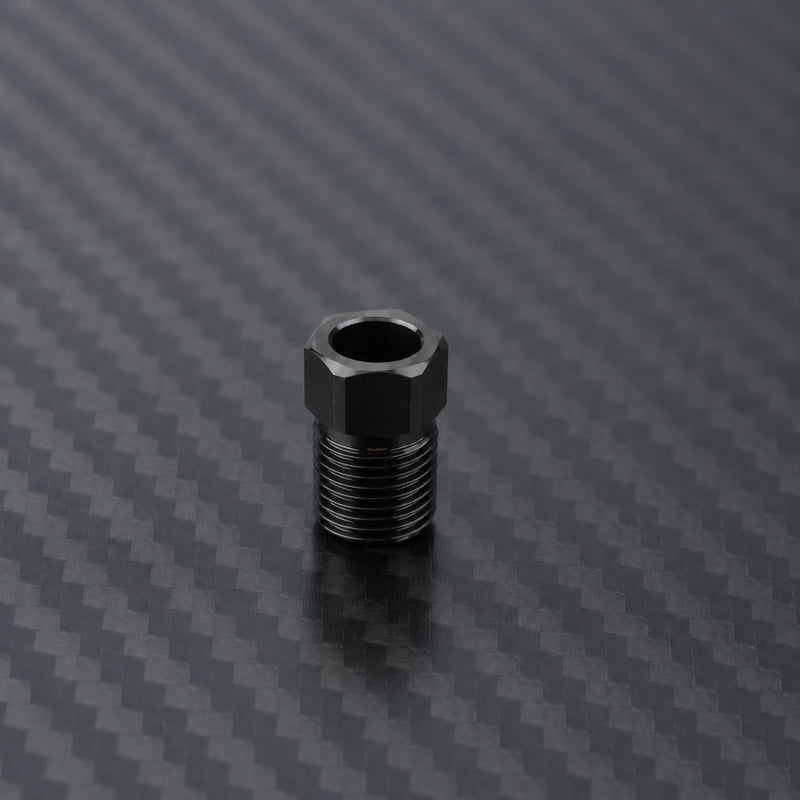 Titanium Brake Hose Bolt M8 Fine for SRAM Road - Raw Titanium