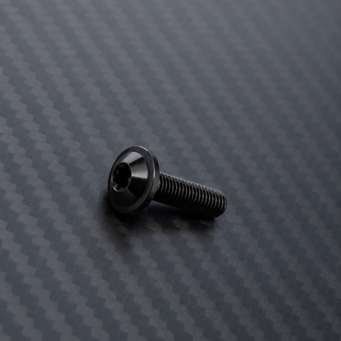 M10 Titanium Flanged Button Head Bolt – Pitch 1.5 – Raw Titanium