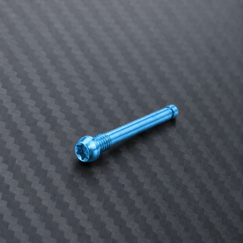 Titanium Brake Pad Retaining Pin for SRAM - Aqua Blue