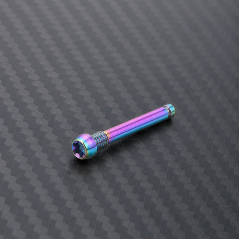 Titanium Brake Pad Retaining Pin for SRAM - Rainbow