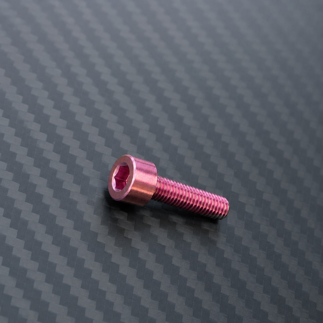 M10 Titanium Socket Cap Bolt – Pitch 1.5 – Champagne Pink