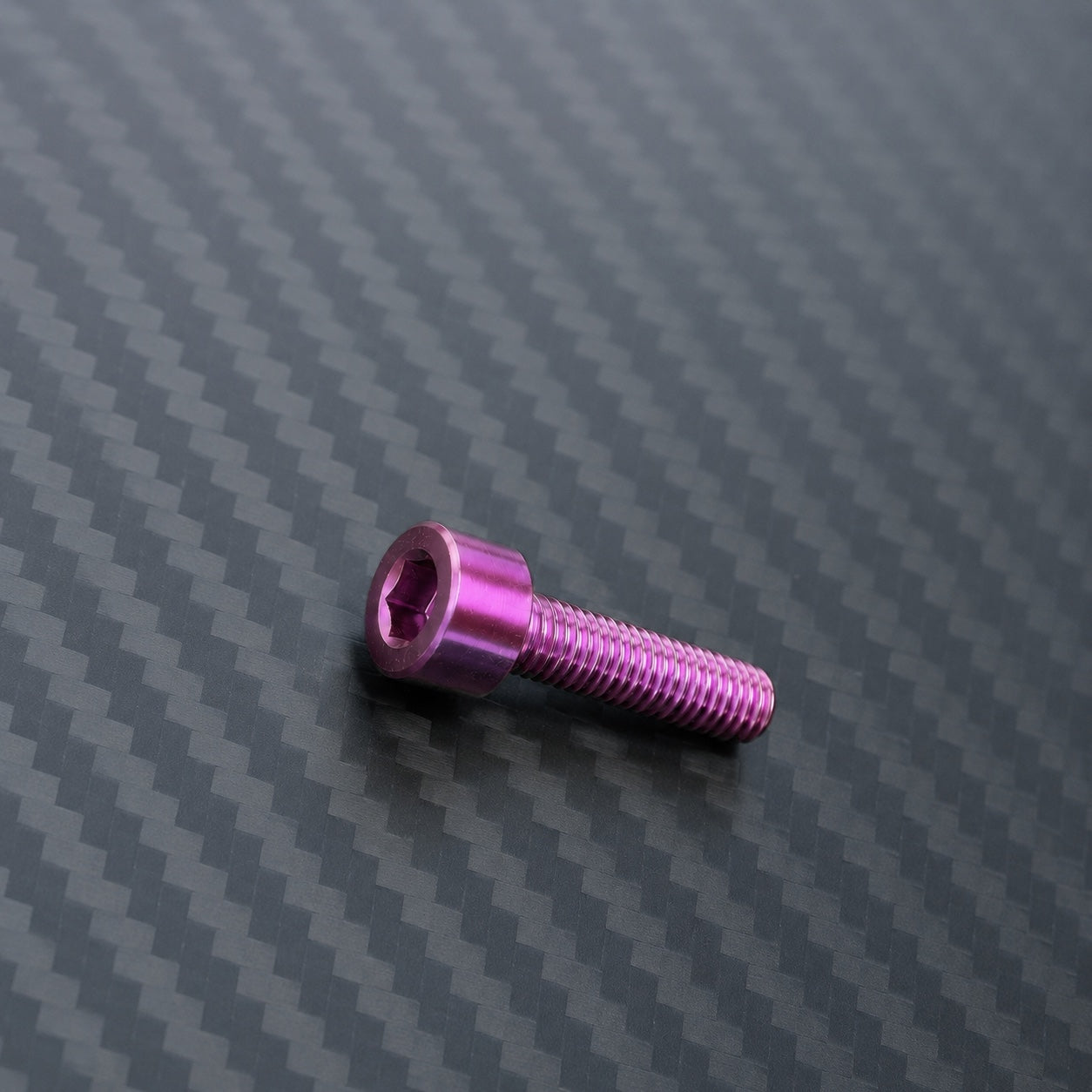 M10 Titanium Socket Cap Bolt – Pitch 1.5 – Magenta