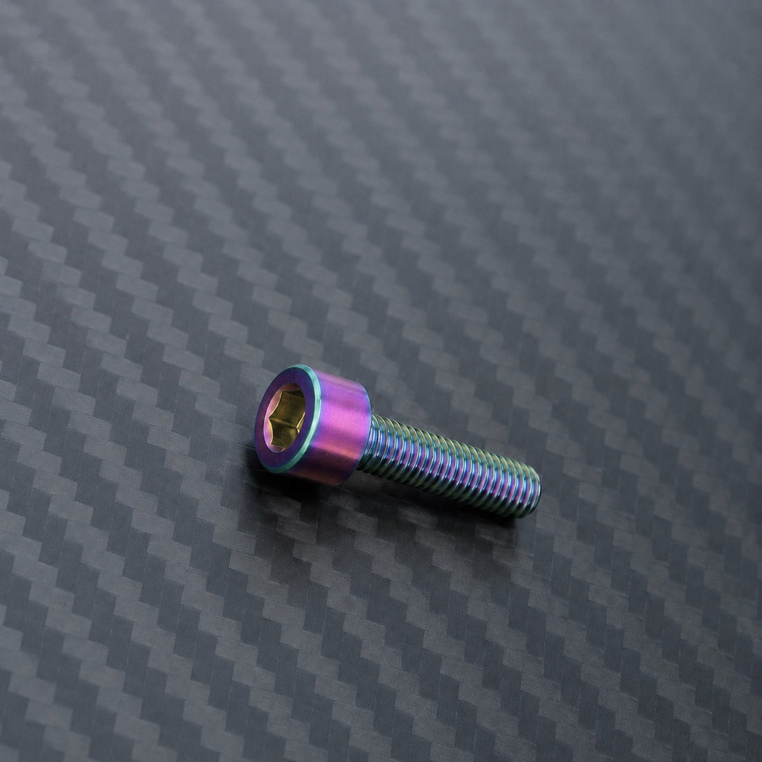 M10 Titanium Socket Cap Bolt – Pitch 1.5 – Rainbow