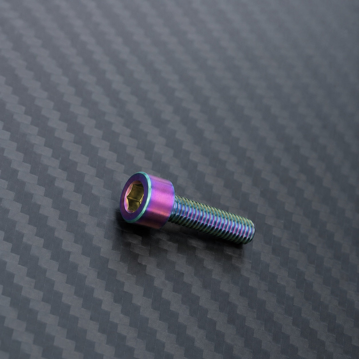 M10 Titanium Socket Cap Bolt – Pitch 1.5 – Rainbow