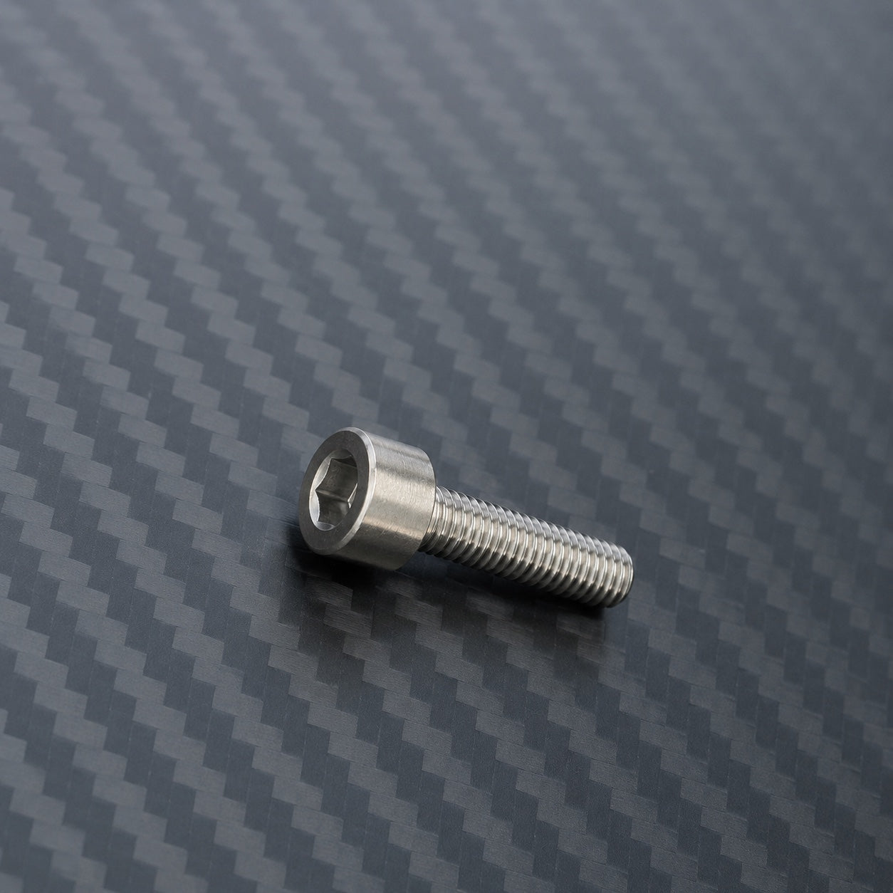M10 Titanium Socket Cap Bolt – Pitch 1.5 – Raw Titanium