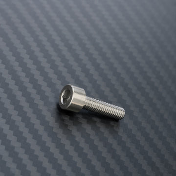 M10 Titanium Socket Cap Bolt – Pitch 1.5 – Raw Titanium