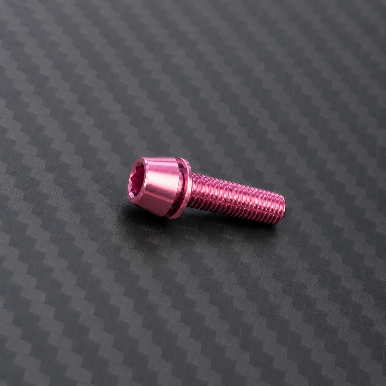 M5 Titanium Tapered Socket Cap Bolt – With Washer – Champagne Pink