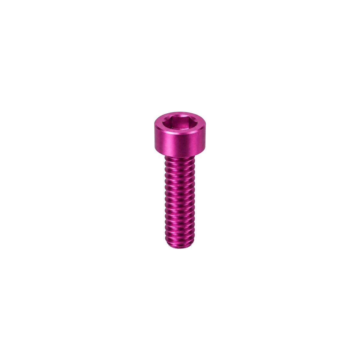 M3 Titanium Socket Cap Bolt — Magenta