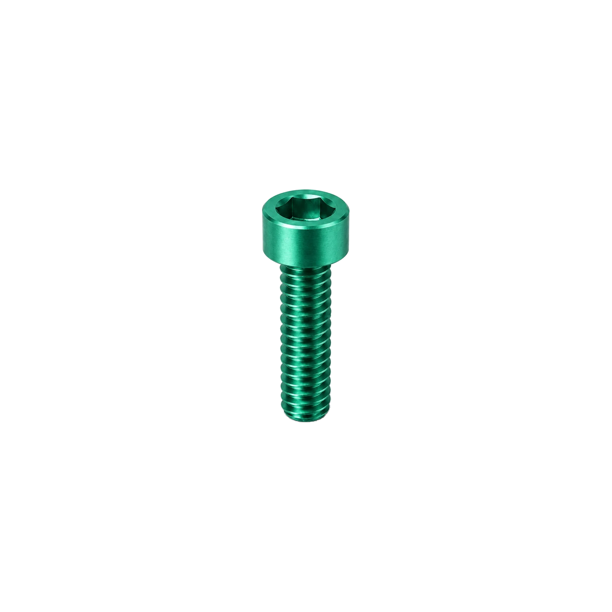 M3 Titanium Socket Cap Bolt — Green