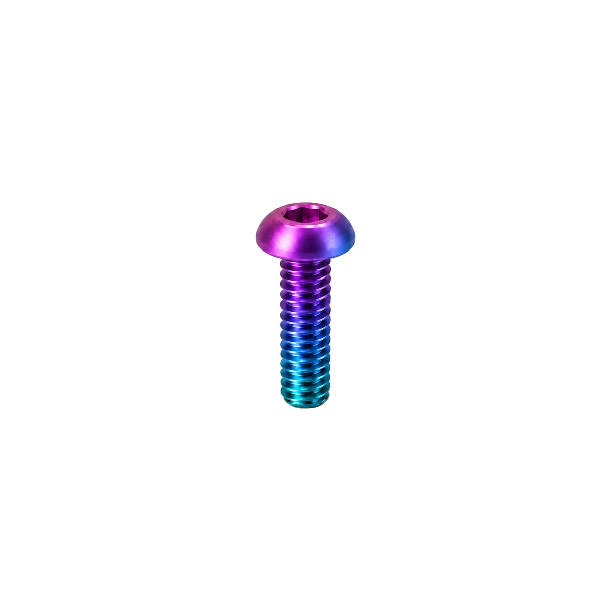 M3 Titanium Button Head Bolt — Candy Gloss