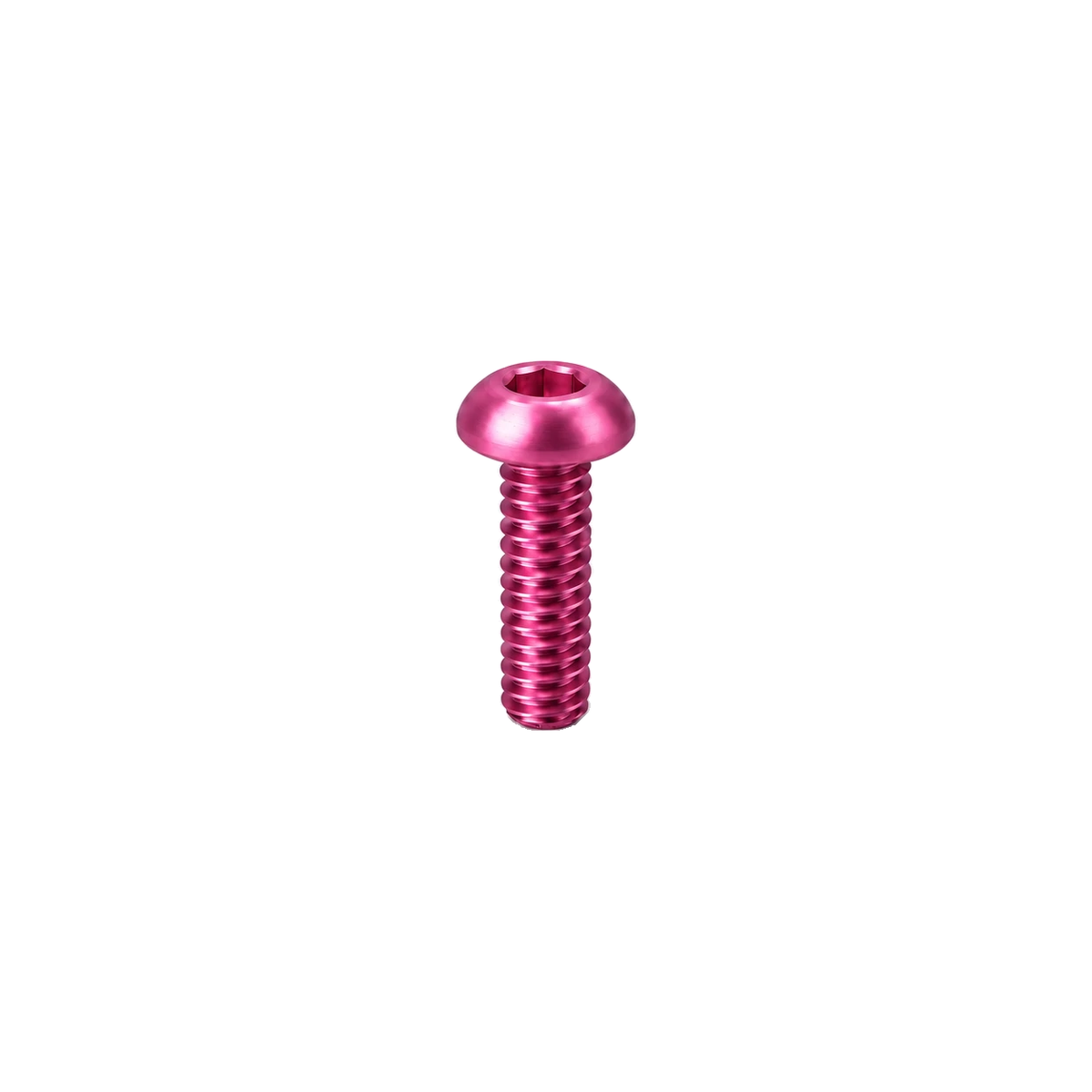 M3 Titanium Button Head Bolt — Champagne Pink