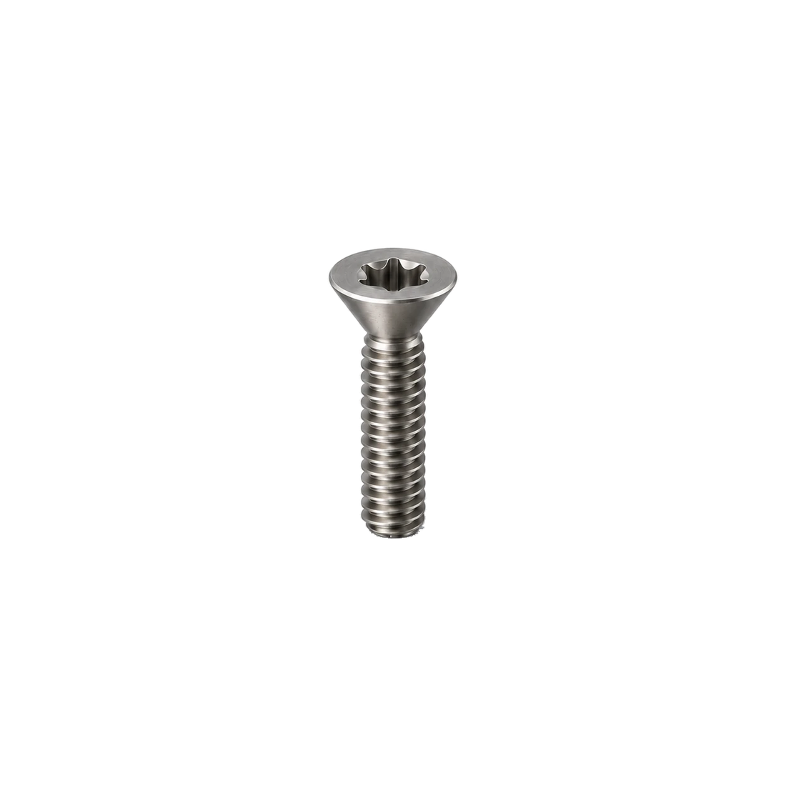 M4 Titanium Countersunk Bolt — Raw Titanium
