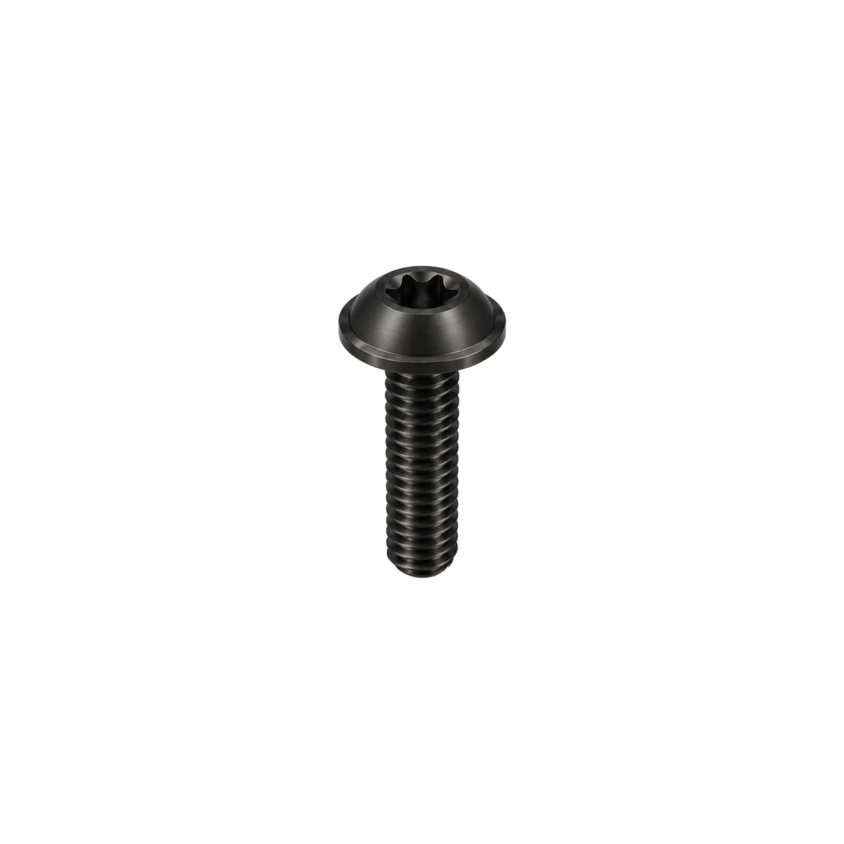 M4 Titanium Flanged Button Head Bolt — Black