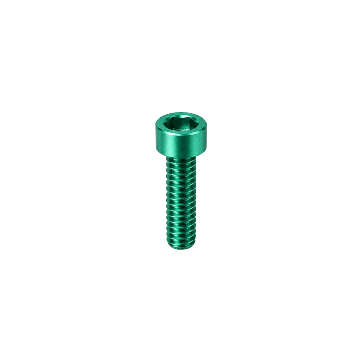 M5 Titanium Socket Cap Bolt — Green