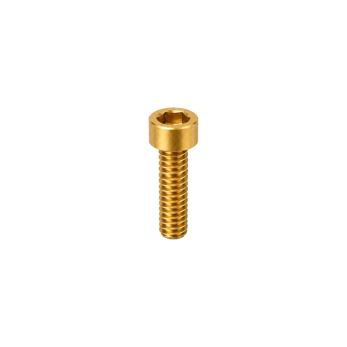 M5 Titanium Socket Cap Bolt — Gold