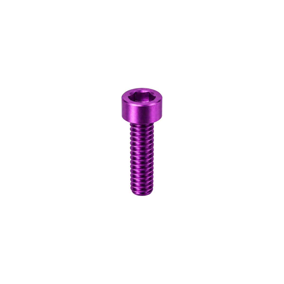M5 Titanium Socket Cap Bolt — Purple