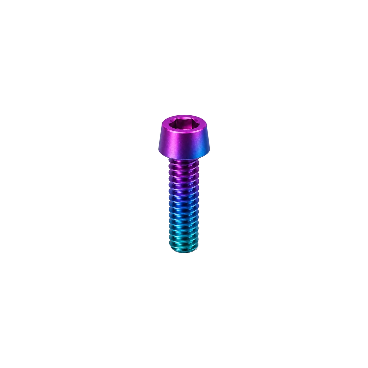M5 Titanium Tapered Socket Cap Bolt — Candy Matte