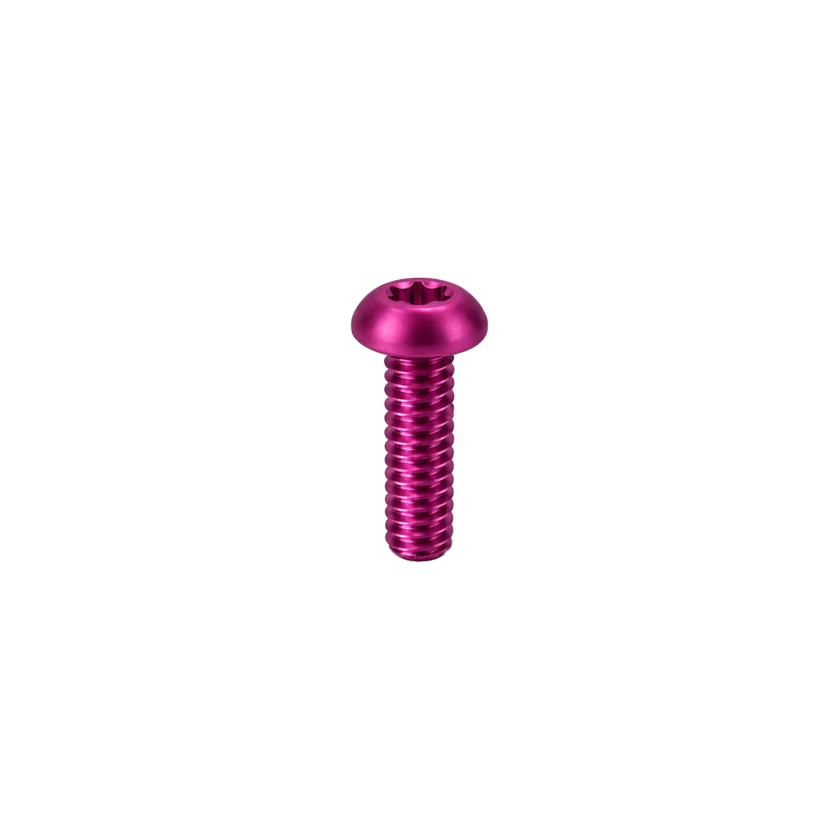 M5 Titanium Button Head Bolt — Magenta