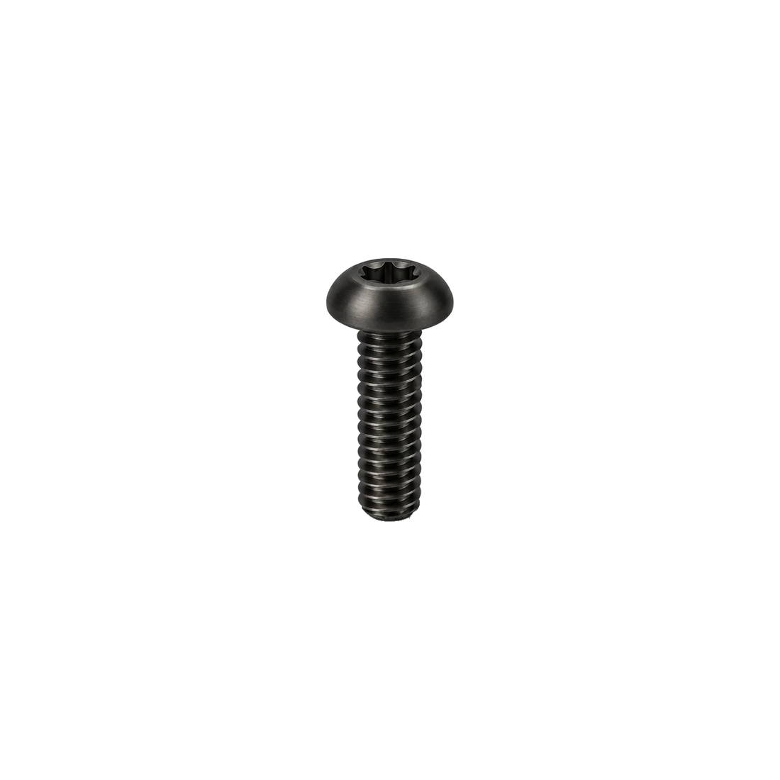 M5 Titanium Button Head Bolt — Raw Titanium