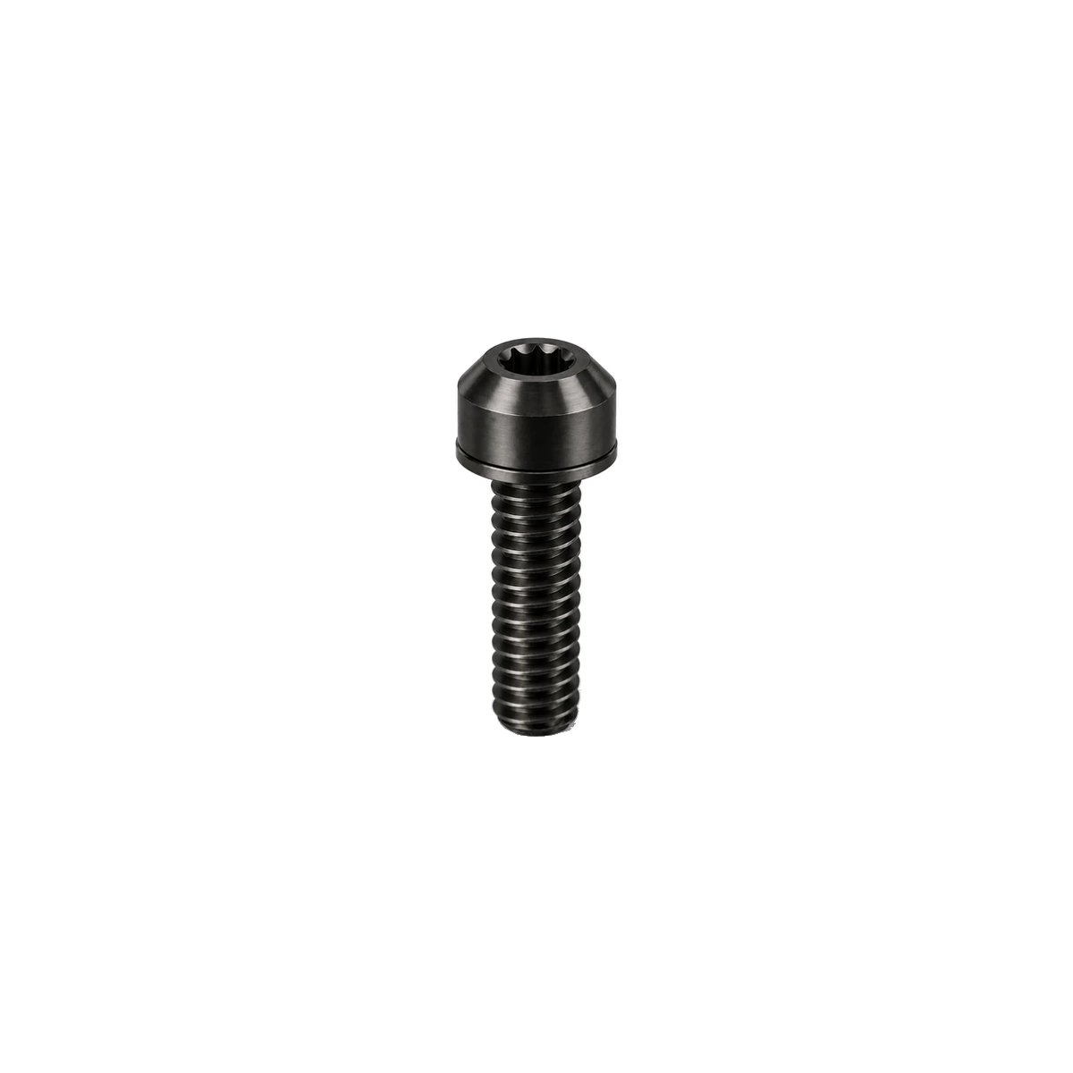M5 Titanium Dome Head Bolt – With Washer — Black
