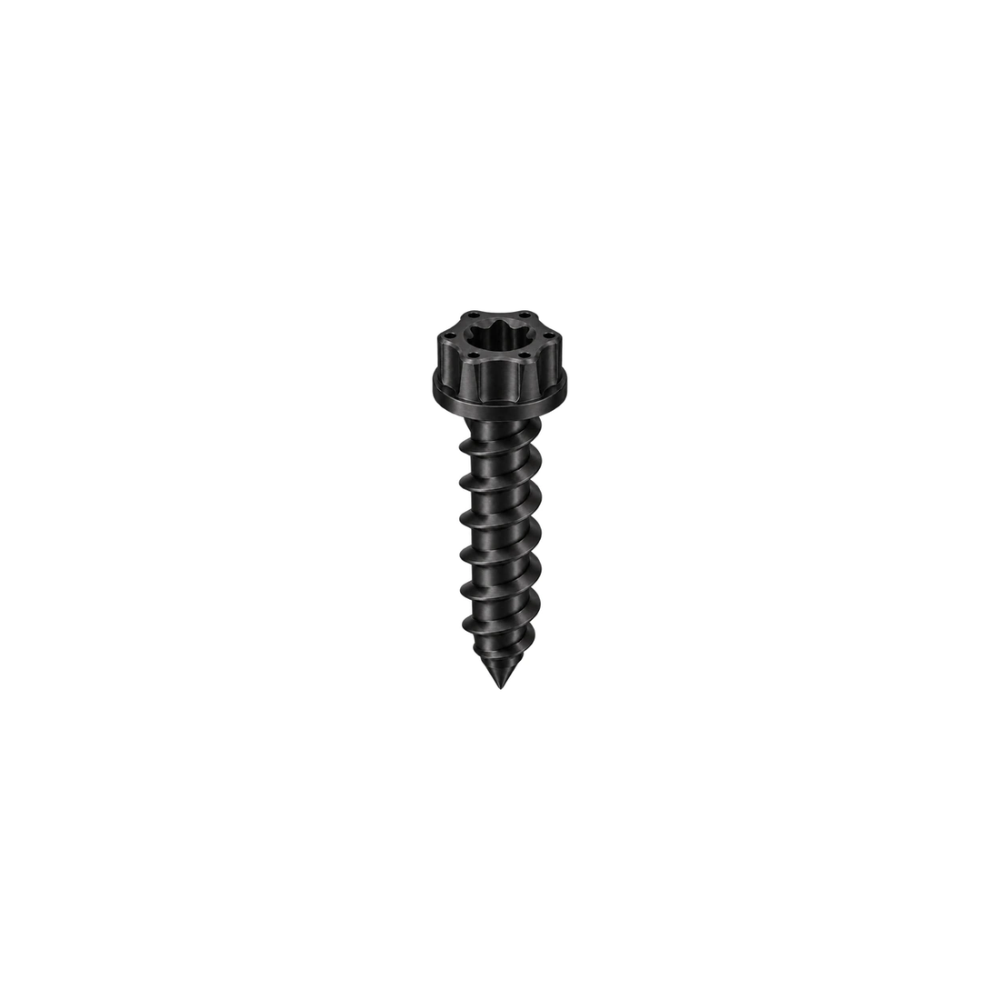 M5 Titanium Torx Flanged Head Self-Tapping Screw — Raw Titanium