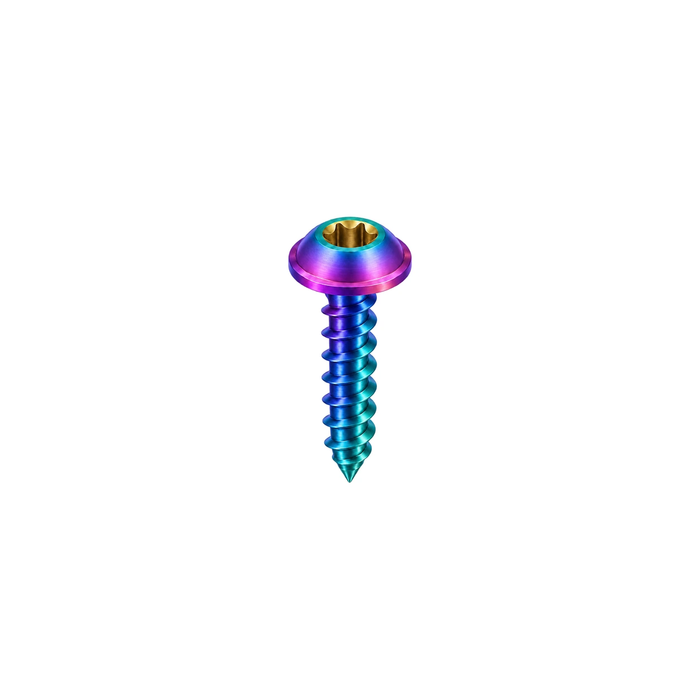 M5 Titanium Flanged Button Head Self-Tapping Screw