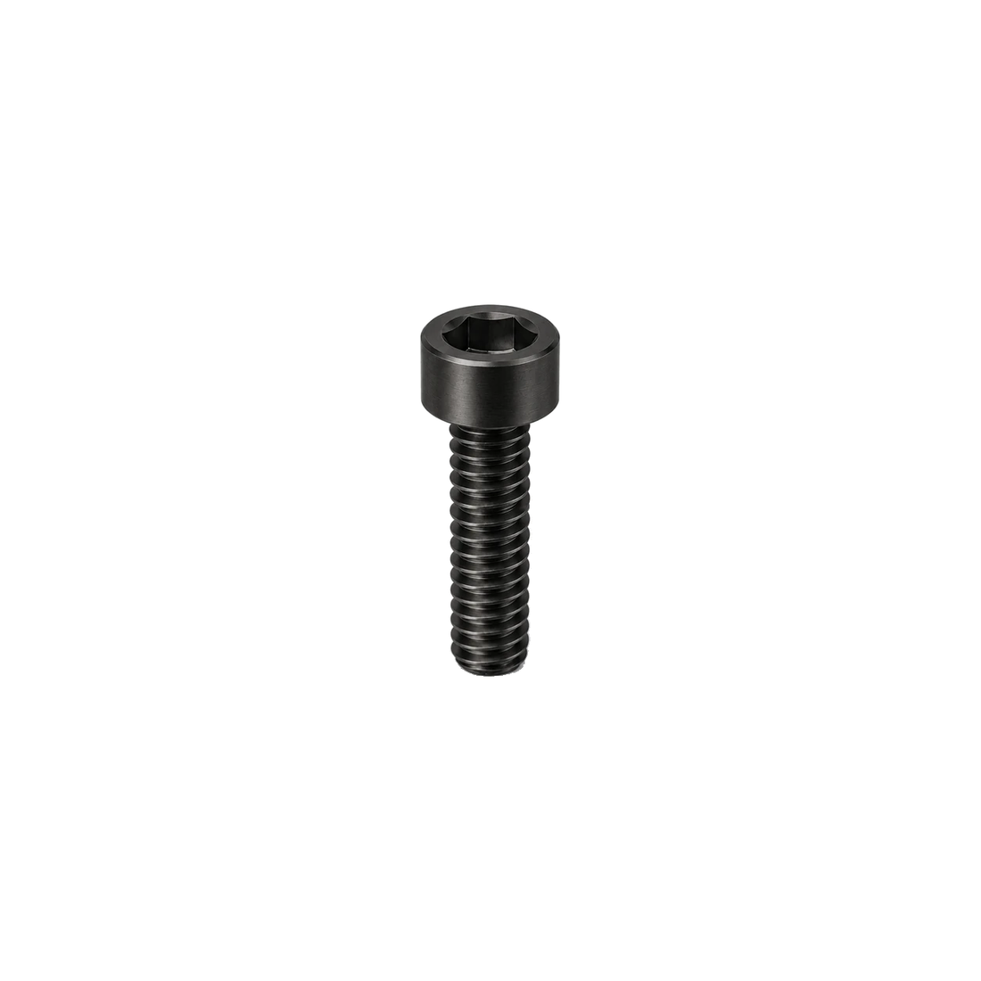 M6 Titanium Socket Cap Bolt — Raw Titanium